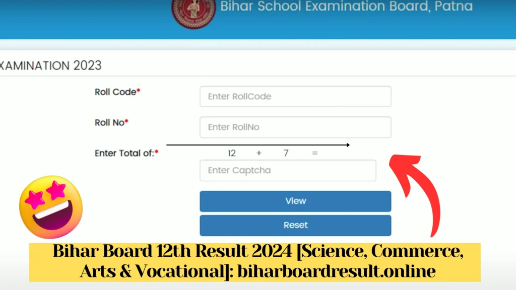 Bihar Board 12th Result 2024 [Science, Commerce, Arts & Vocational]