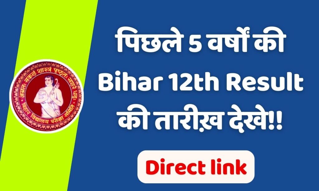Bihar 12th Result Date 2024 Live
